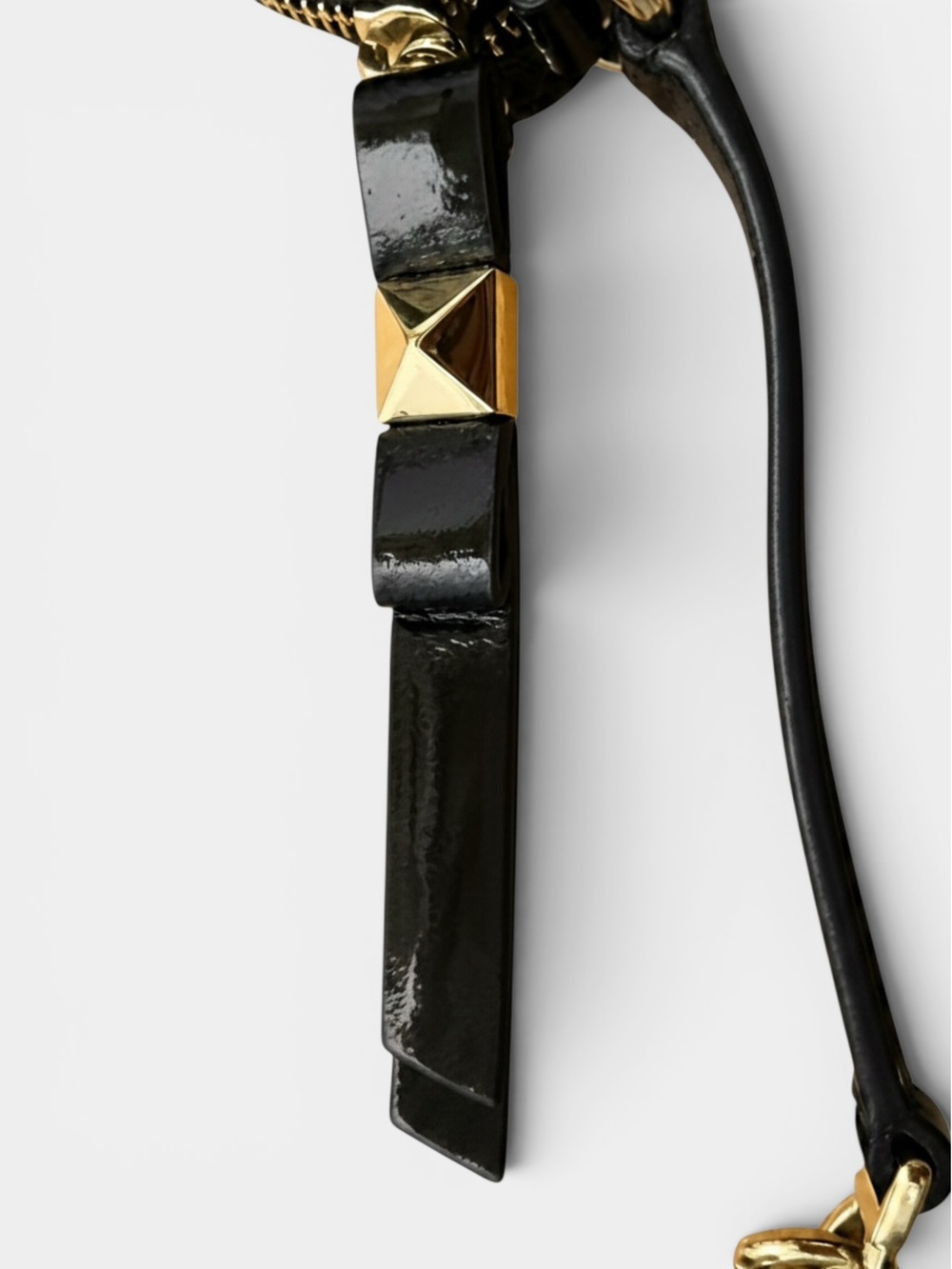 Kate Spade Highliner Clover Black Leather Crossbody Bag with Storybook Lining - Picture 10 of 14